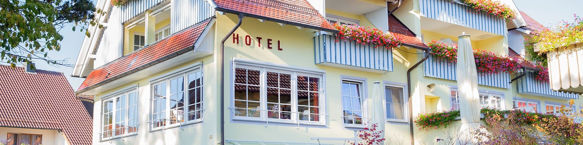 Wohnstudios des Hotels Seeperle am Bodensee.