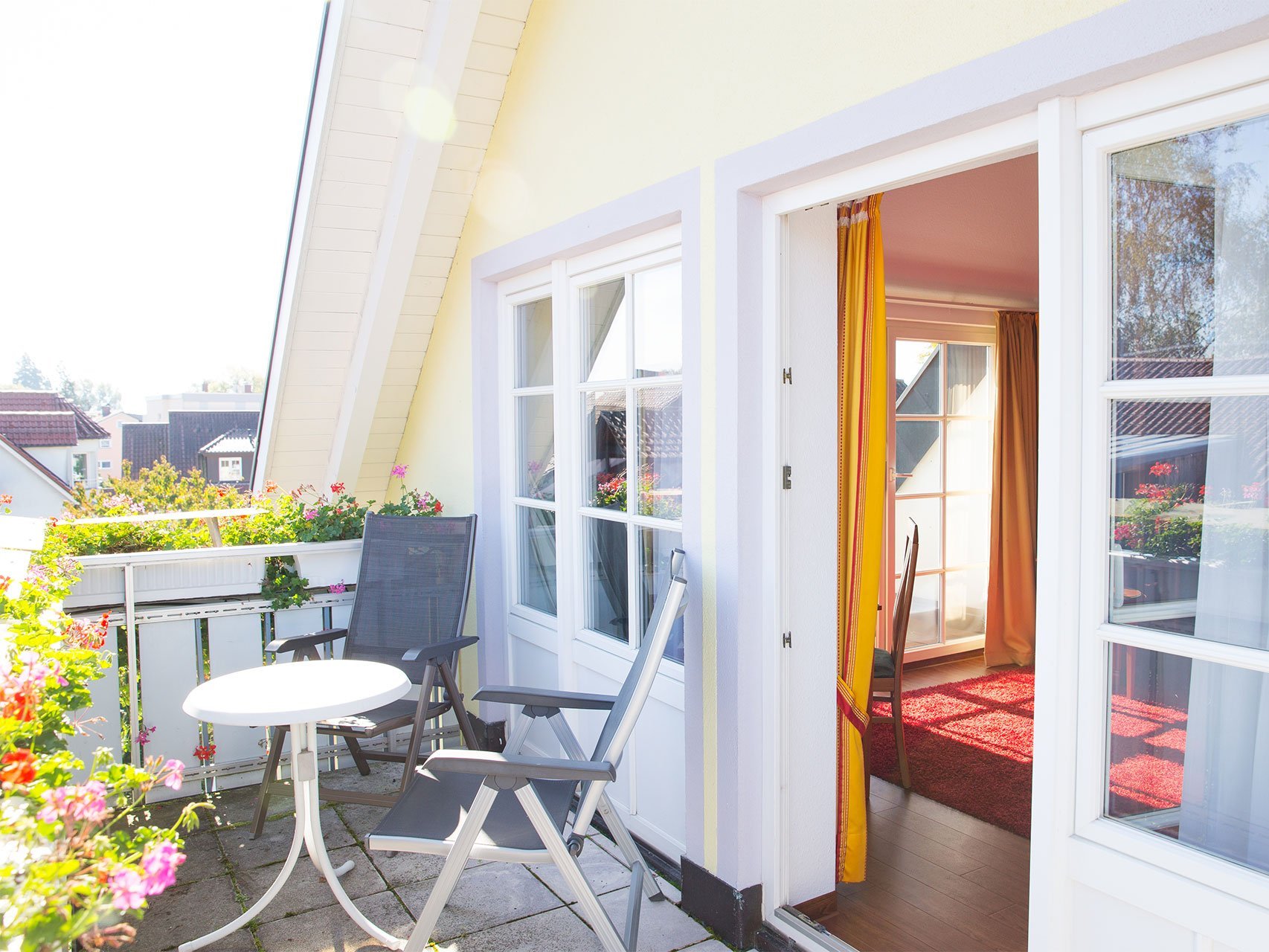 Doppelzimmer Kategorie 1 des Hotels Seeperle am Bodensee.
