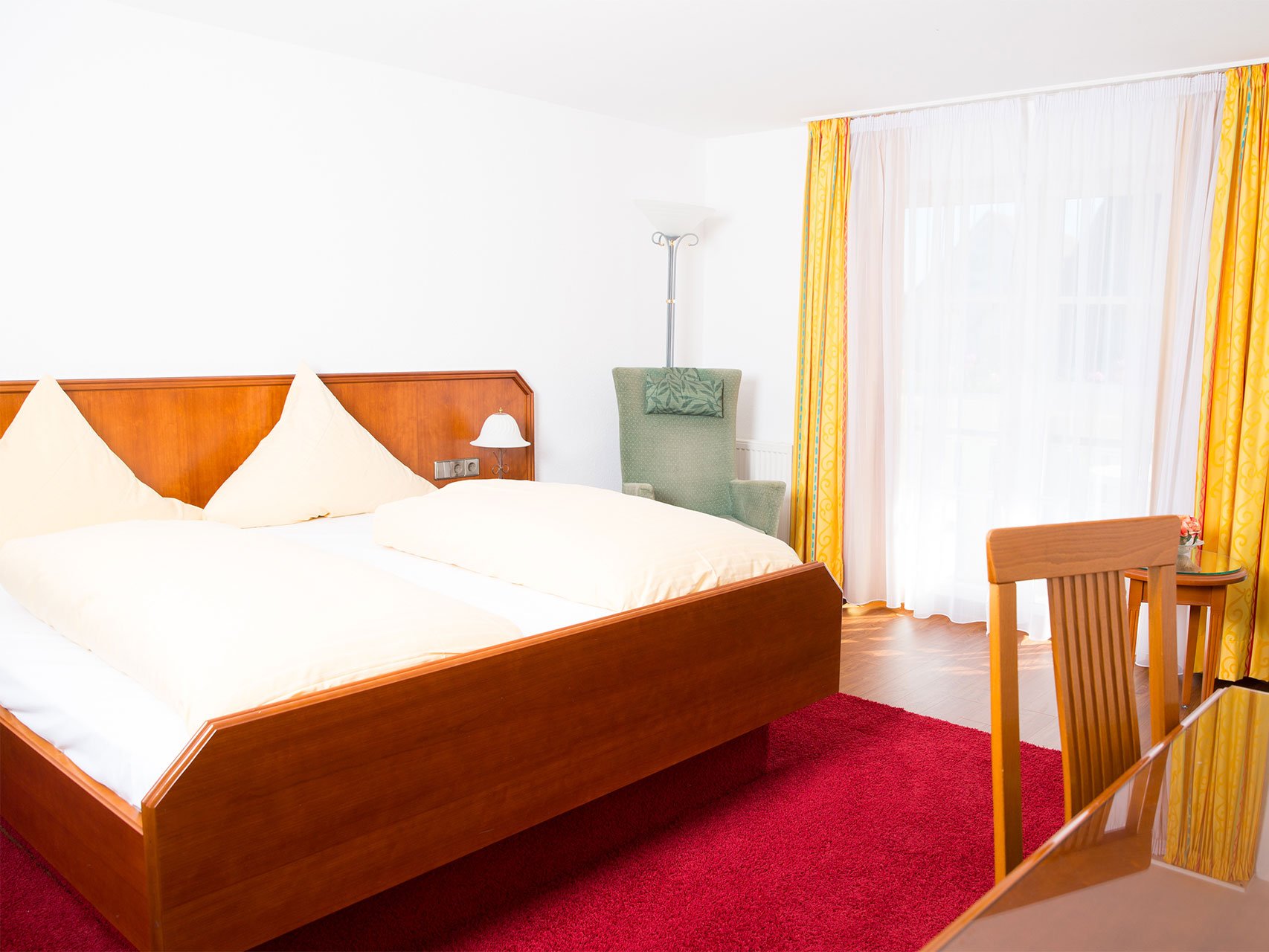 Doppelzimmer Kategorie 1 des Hotels Seeperle am Bodensee.