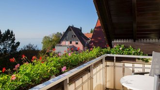 Ferienwohnung Untere Seestraße des Hotels Seeperle am Bodensee.