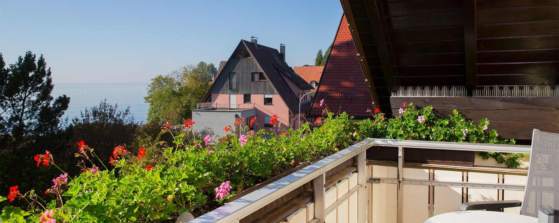 Ferienwohnung Untere Seestraße des Hotels Seeperle am Bodensee.